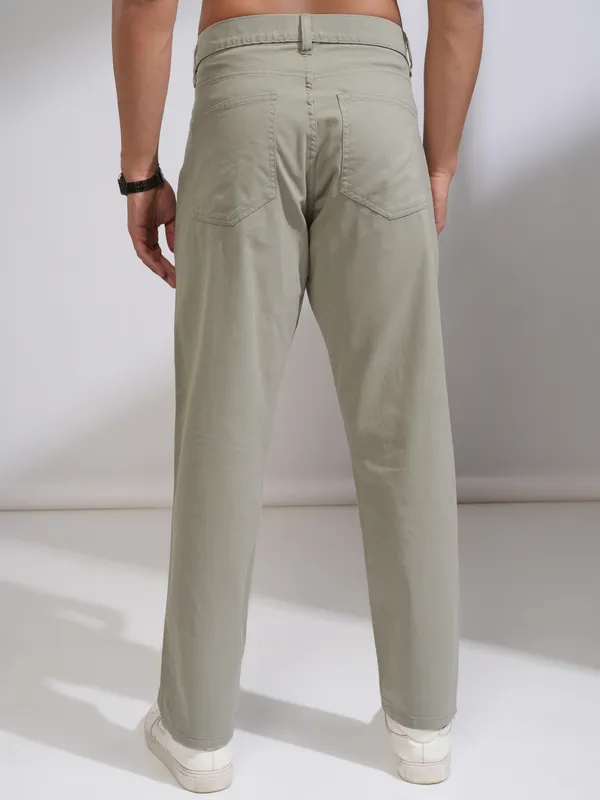Men Relaxed Fit Casual Trouser