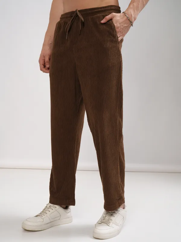 Men Loose Fit Casual Trouser