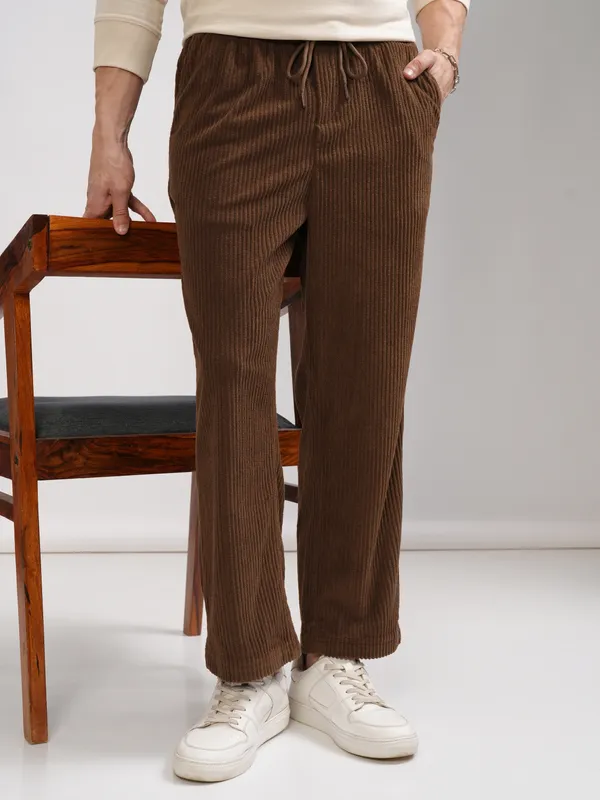 Men Loose Fit Casual Trouser