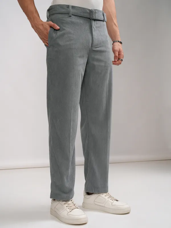 Men Relaxed Fit Korean Pants