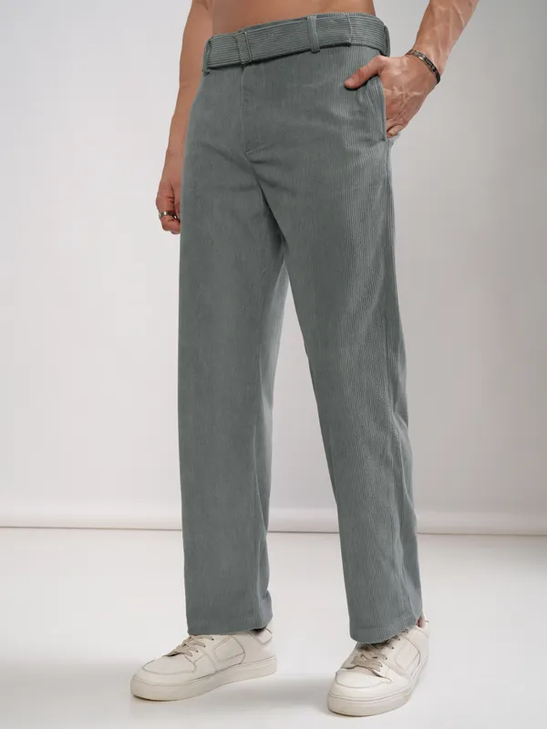 Men Relaxed Fit Korean Pants