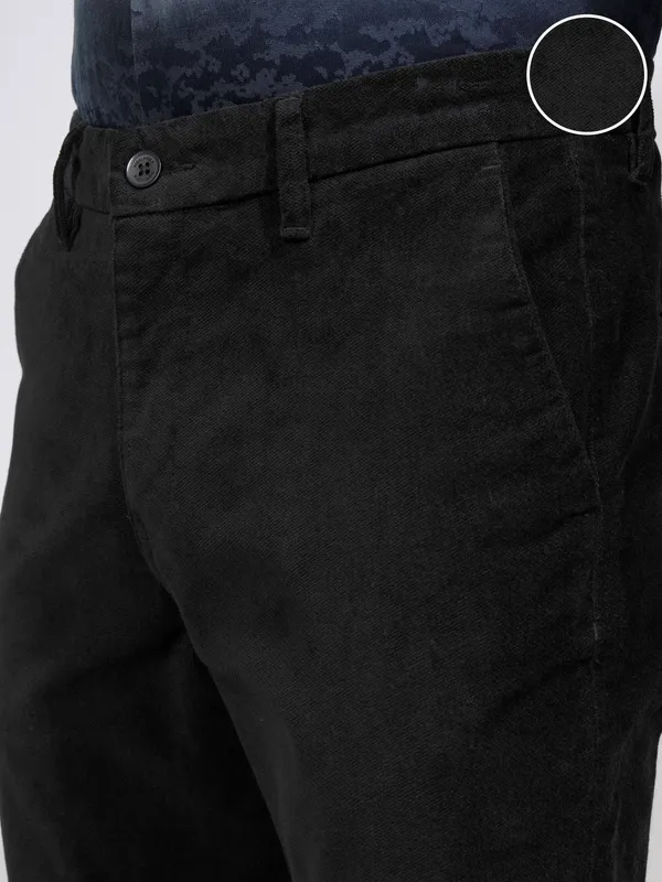 Men Slim Fit Casual Trouser