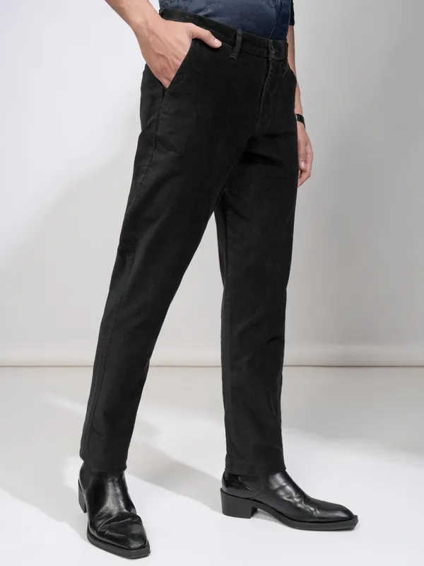 Men Slim Fit Casual Trouser