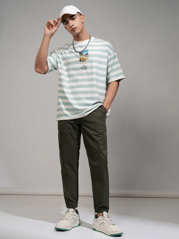 Highlander Men Black Slim Fit Solid Joggers