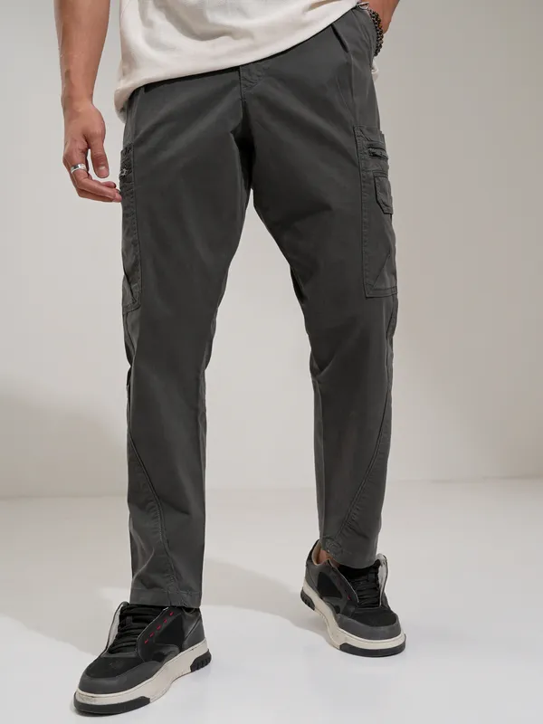 Men Straight Fit Cargos