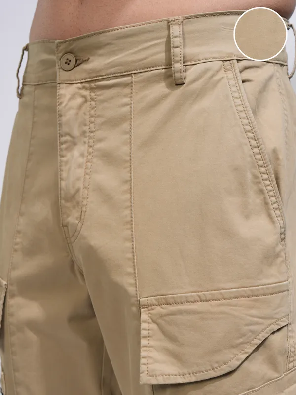 Men Relaxed Fit Cargos