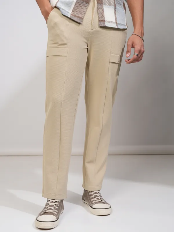 Men Relaxed Fit Cargos