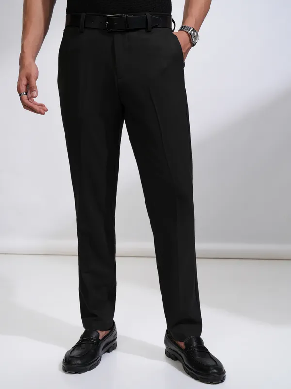 Men Slim Fit Casual Trouser