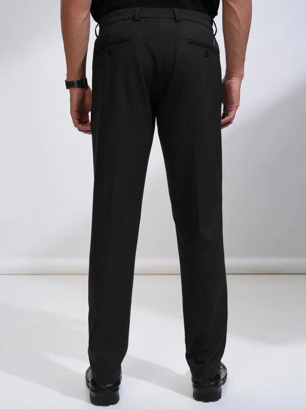 Men Slim Fit Casual Trouser