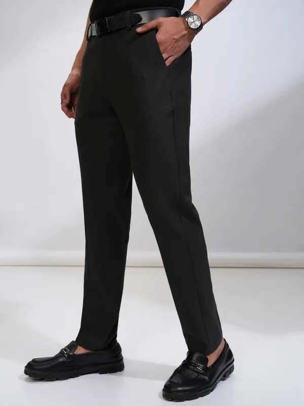 Men Slim Fit Casual Trouser