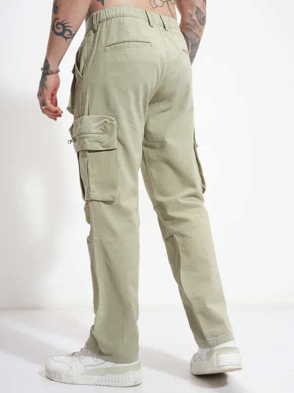 Men Relaxed Fit Cargos