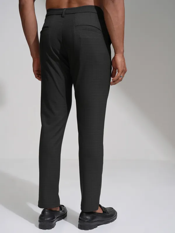 Highlander Men Brown Slim Fit Casual Trousers