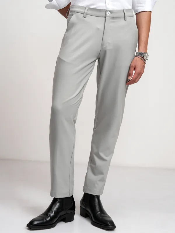 Men Slim Fit Formal Trouser