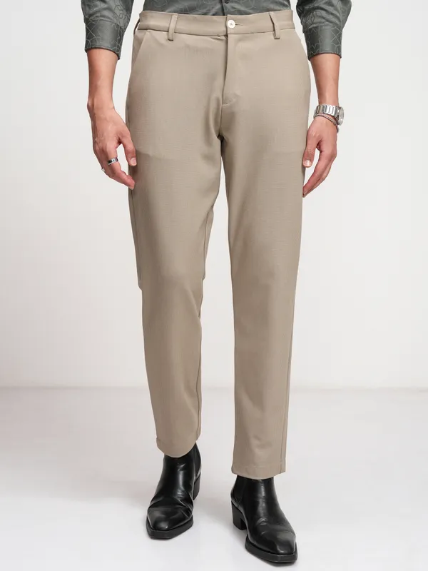 Men Slim Fit Formal Trouser