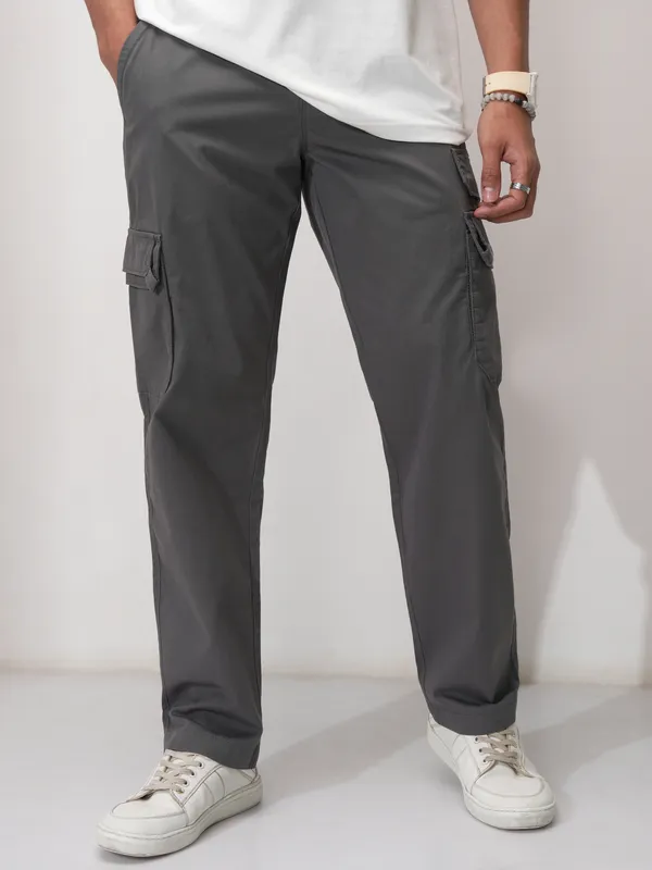 Men Relaxed Fit Cargos