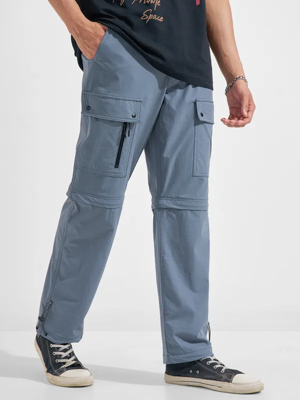 Men Relaxed Fit Cargos