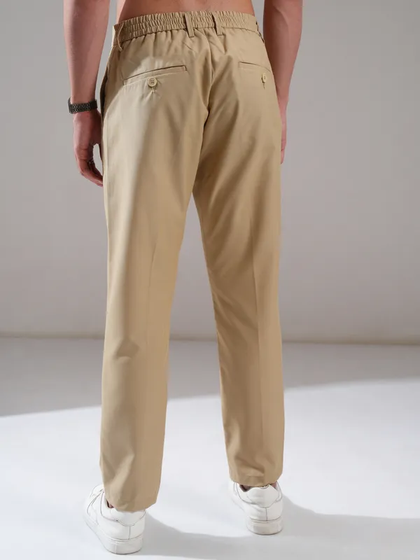 Men Relaxed Fit Casual Trouser