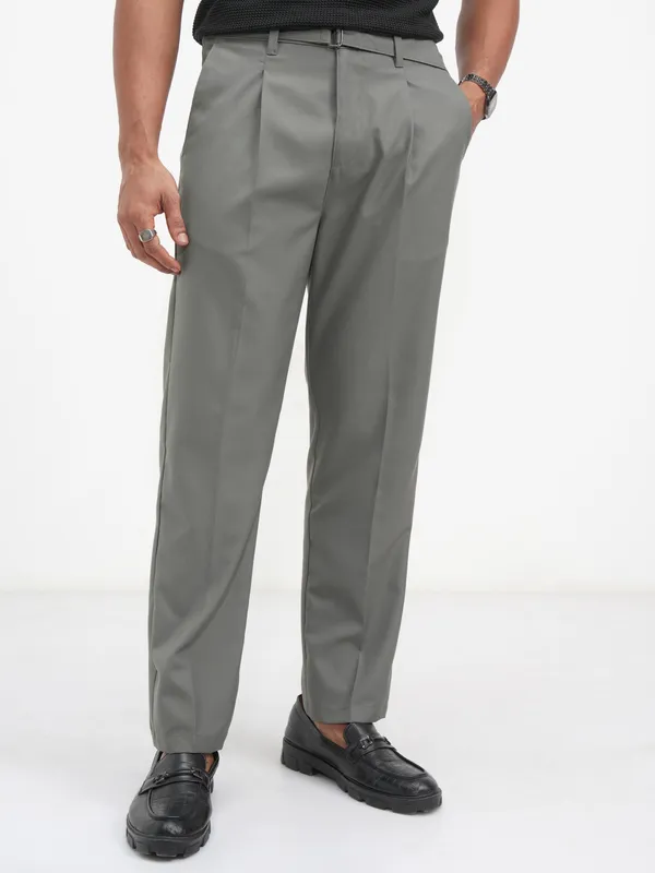Men Regular Fit Korean Pants