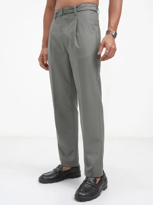 Men Regular Fit Korean Pants