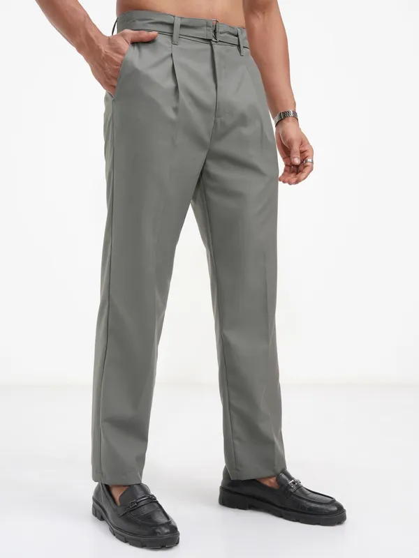 Men Regular Fit Korean Pants