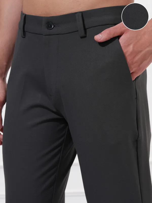 Men Slim Fit Casual Trouser