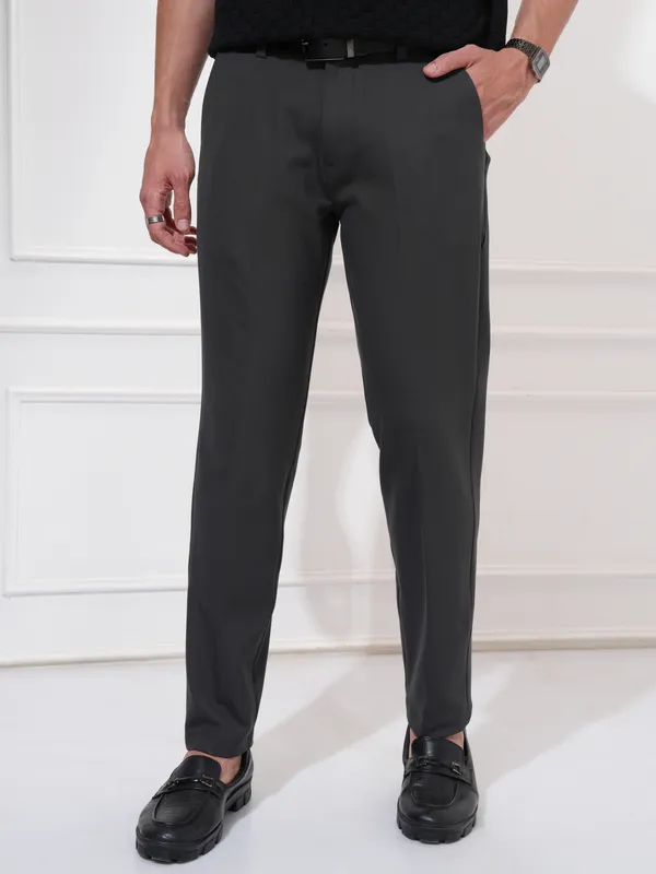 Men Slim Fit Casual Trouser
