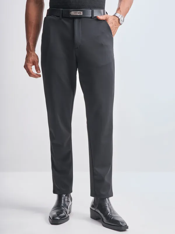 Men Slim Fit Formal Trouser