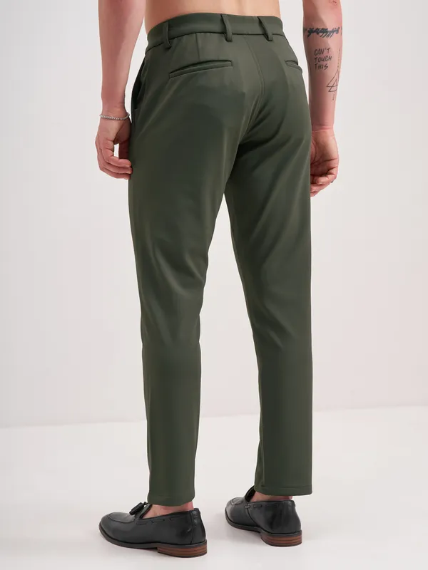 Men Slim Fit Formal Trouser