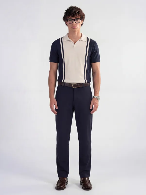 Men Slim Fit Formal Trouser