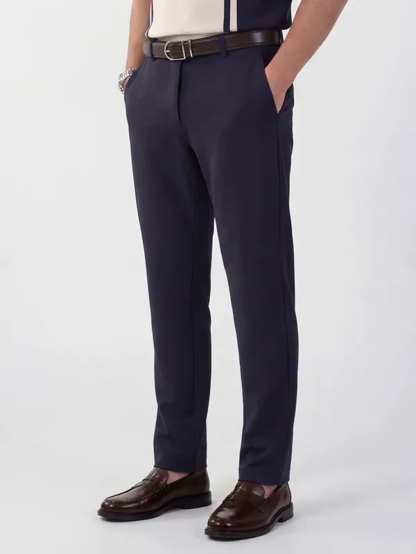 Men Slim Fit Formal Trouser