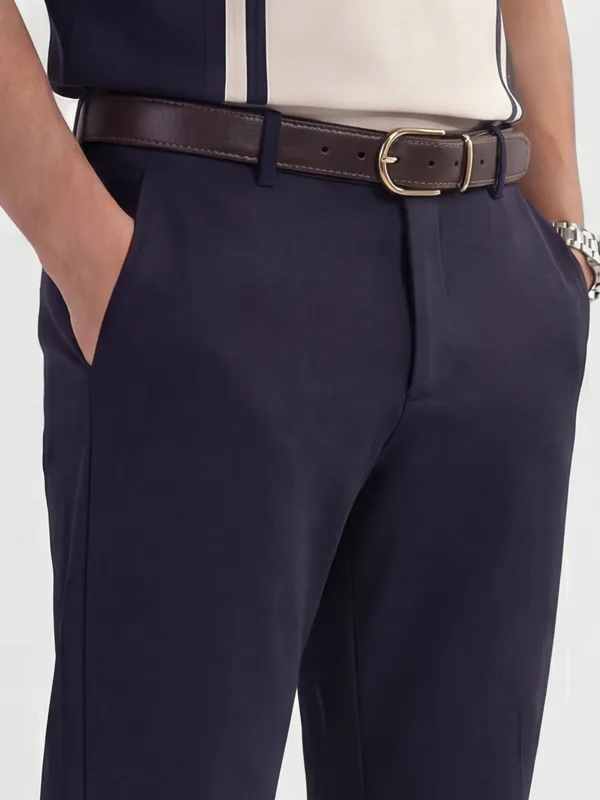 Men Slim Fit Formal Trouser