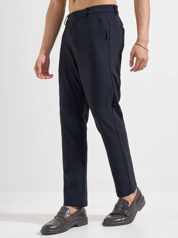 Men Slim Fit Formal Trouser