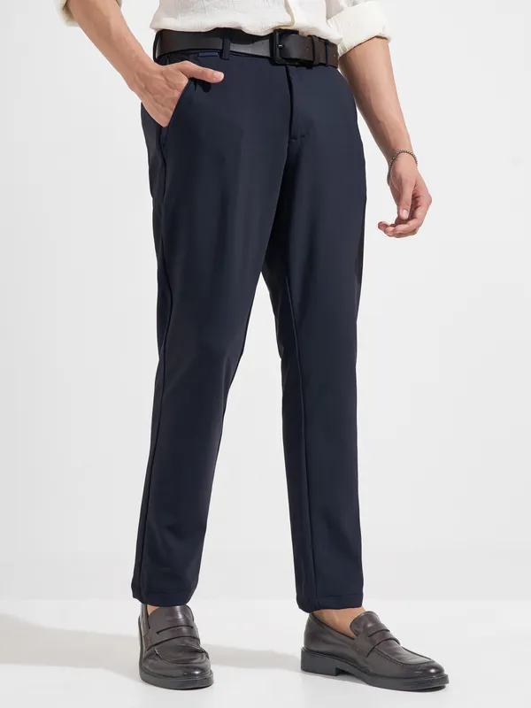 Men Slim Fit Formal Trouser