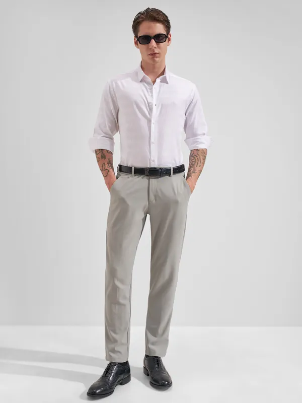 Men Slim Fit Formal Trouser