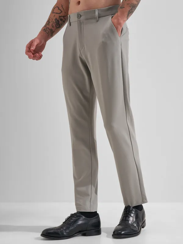 Men Slim Fit Formal Trouser
