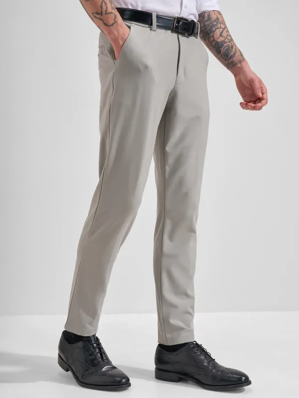 Men Slim Fit Formal Trouser