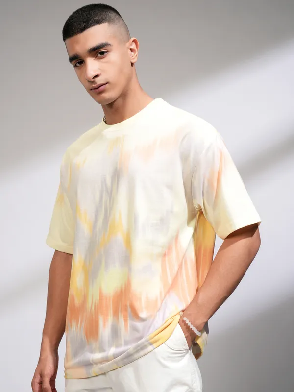 Highlander Men Multi Printed Relaxed Fit T-Shirt