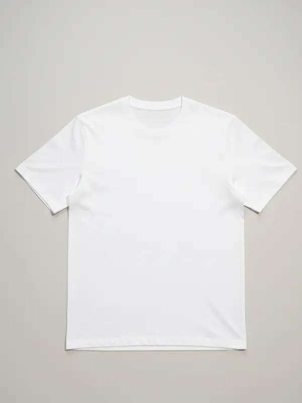 Highlander Men White Solid Round Neck T-Shirt