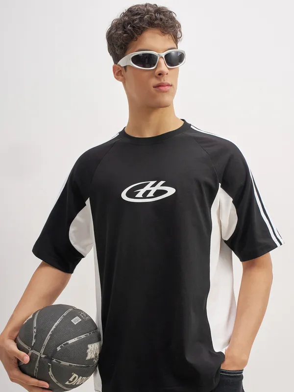 Men Printed Round Neck T-Shirt