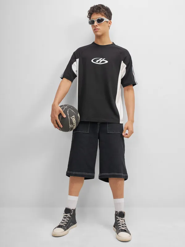 Men Printed Round Neck T-Shirt