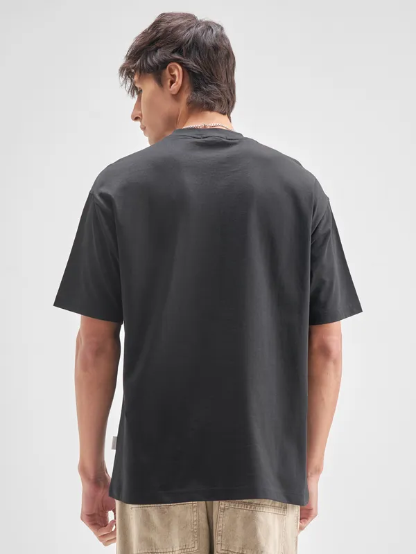 Men Printed Round Neck T-Shirt