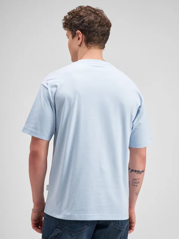 Men Printed Round Neck T-Shirt