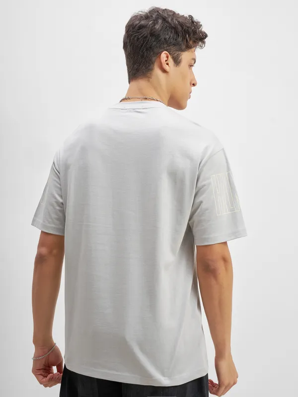 Highlander Men Multi Printed Round Neck T-Shirt