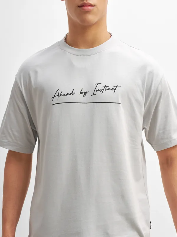 Men Printed Round Neck T-Shirt