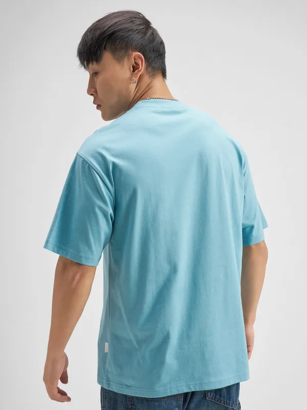 Men Printed Round Neck T-Shirt