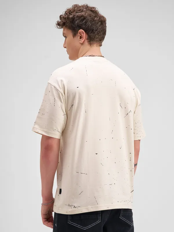 Men Printed Round Neck T-Shirt