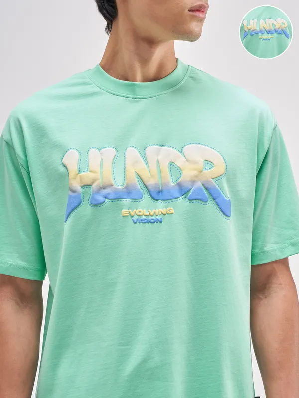 Men Printed Round Neck T-Shirt