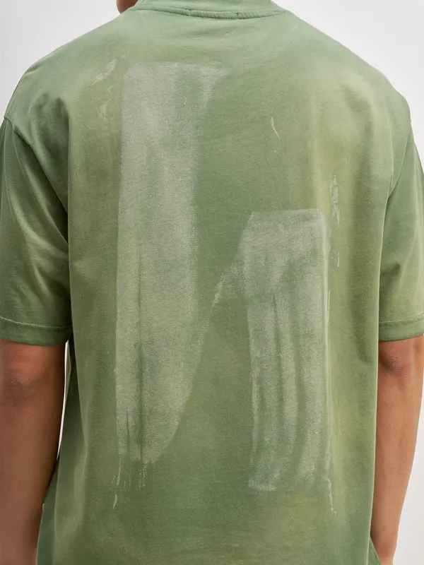 Men Printed Round Neck T-Shirt