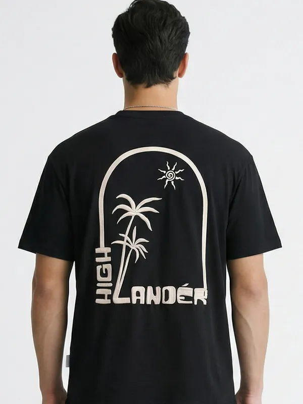 Men Printed Round Neck T-Shirt