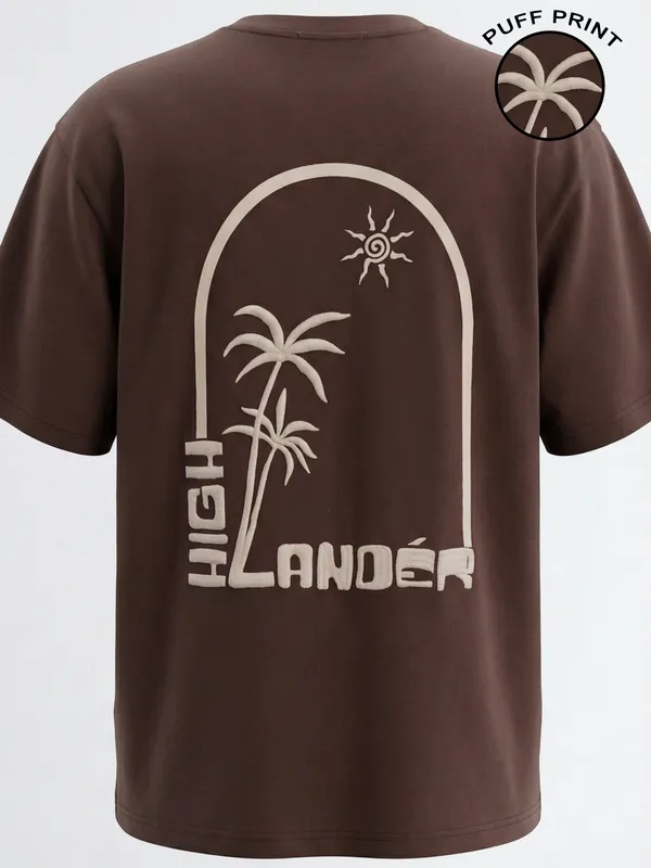 Men Printed Round Neck T-Shirt